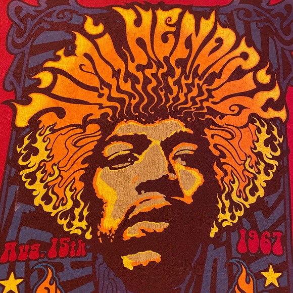 Vintage 00’s Jimi Hendrix T Shirt - Picture 4 of 7